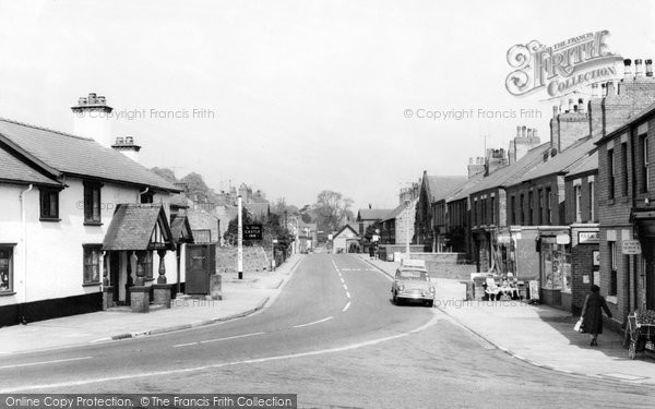 Caergwrle, High Street c1955