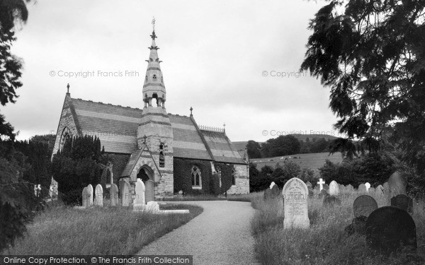 Llanbedr Dyffryn Clwyd, St Peter's Church c1955