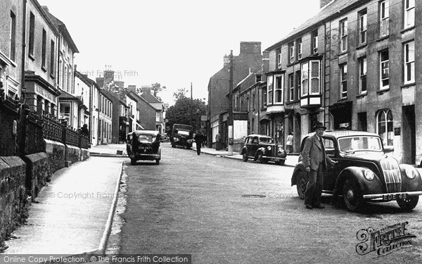 Narberth, High Street c1955