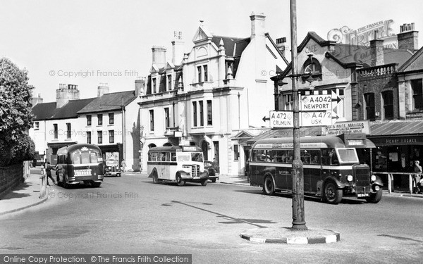 Pontypool, Clarence Square c1955