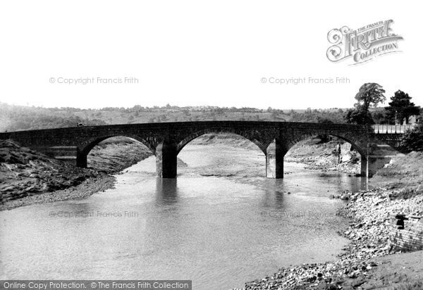 Photo of Caerleon, the Bridge c1955, ref. c4017