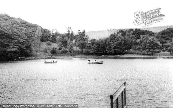 Ferndale, Darran Park Lake c1955
