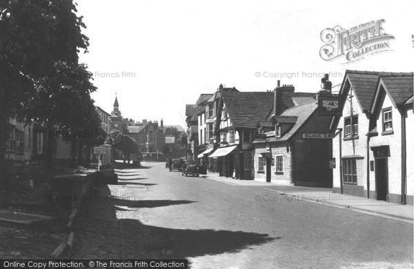 Hay-On-Wye, Broad Street c1955