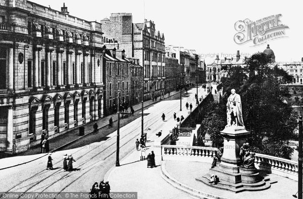 Aberdeen, Union Terrace and Gardens c1915