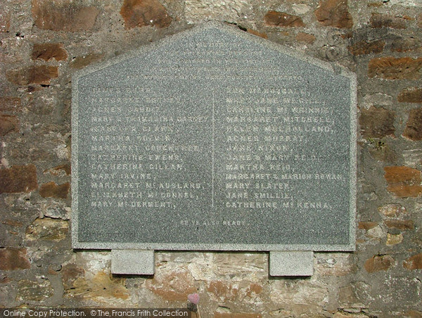 Ayr, Cemetery Monument to those killed in the 1876 fire 2005