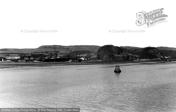 Dumbarton, the Clyde c1955
