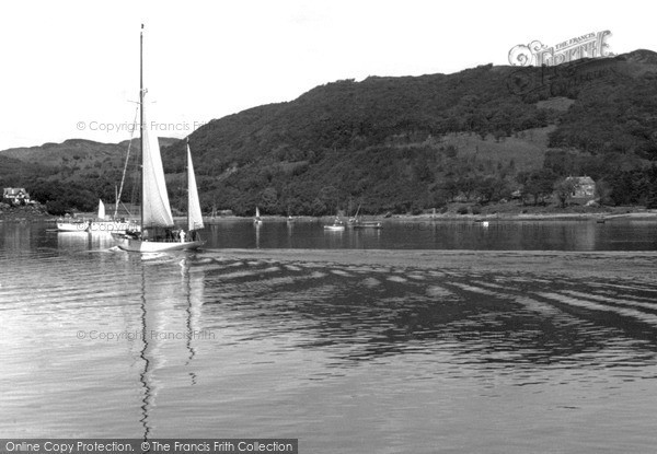 Tighnabruaich, the Kyles of Bute c1955