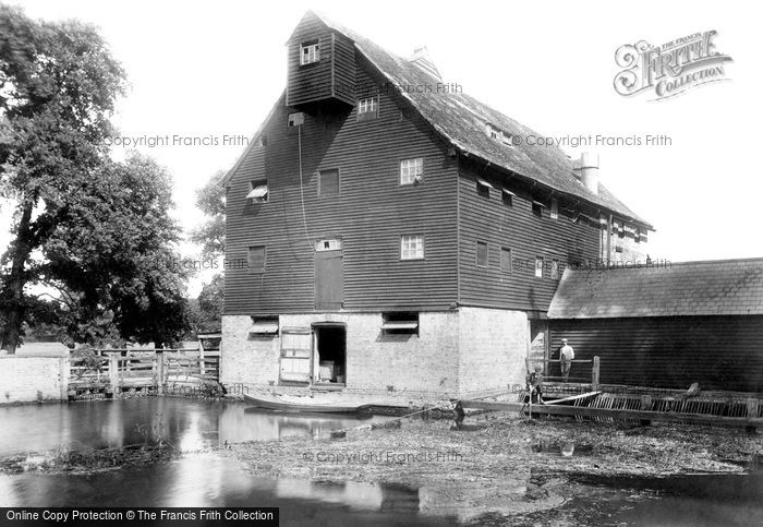 Houghton,the Mill 1899,Cambridgeshire