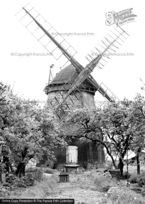 Fulbourn,the Old Mill c1950,Cambridgeshire