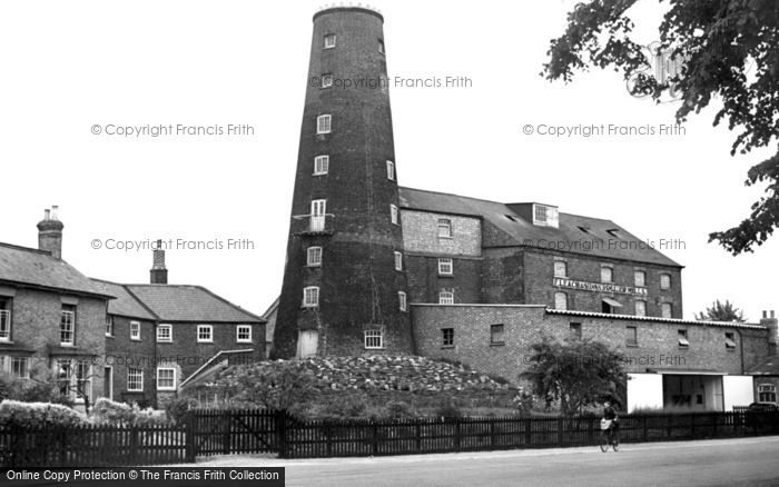 Wisbech,Leach's Mill c1955,Cambridgeshire