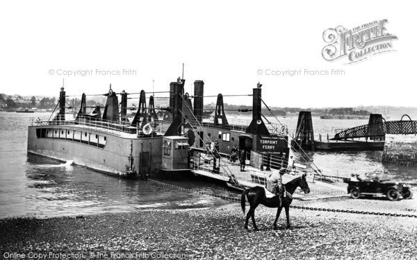 Photo of Torpoint, the Ferry 1925, ref. 78415