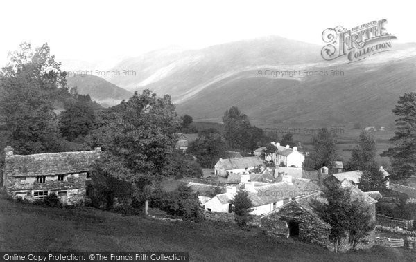 Photo of Troutbeck, the Village c1880, ref. 12522
