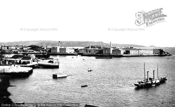 Photo of Plymouth, Royal William Victualling Yard, Stonehouse 1890, ref. 22444