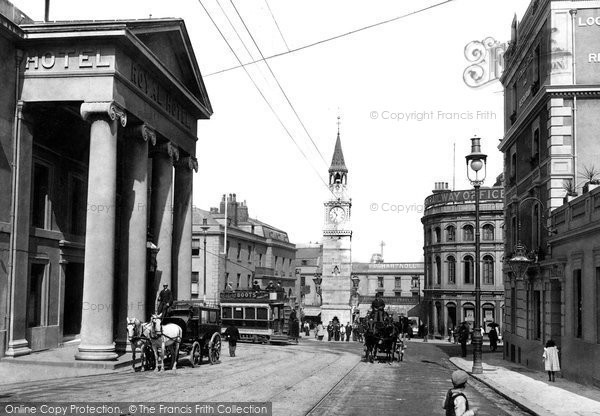 Photo of Plymouth, the Clock Tower 1900, ref. 45864