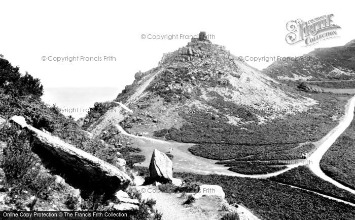 Photo of Lynton, Valley of Rocks, Ragged Jack 1907, ref. 59384
