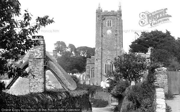 Photo of Dittisham, Church 1925, ref. 78382