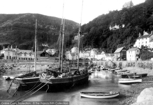 Photo of Lynmouth, c1890, ref. L126301