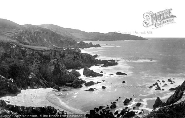 Photo of Mortehoe, Morte Point from Bull Point c1900, ref. M99504