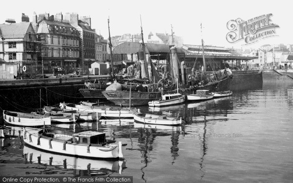 Photo of Plymouth, the Barbican c1950, ref. P60034