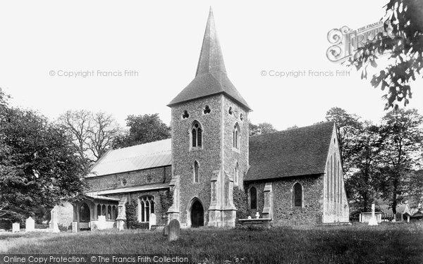 Shalford, St Andrew's Church 1909 Copyright The Francis Frith Collection 2005. http://www.frithphotos.com