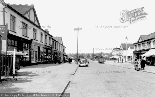 Photo of South Benfleet, the Parade c1955, ref. S278032