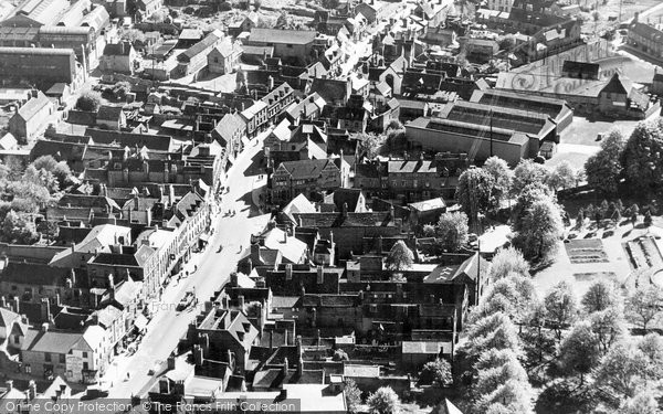 Photo of Bromsgrove, Aerial View c1955, ref. b233039