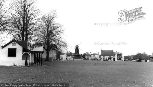 ,Meopham, the Green and Windmill c1960, Kent,