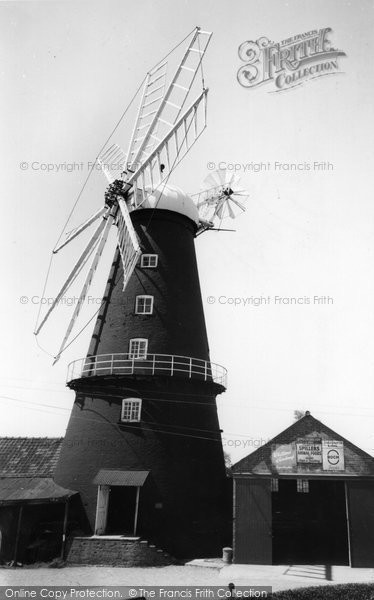 Heckington,the Windmill c1955,Lincolnshire