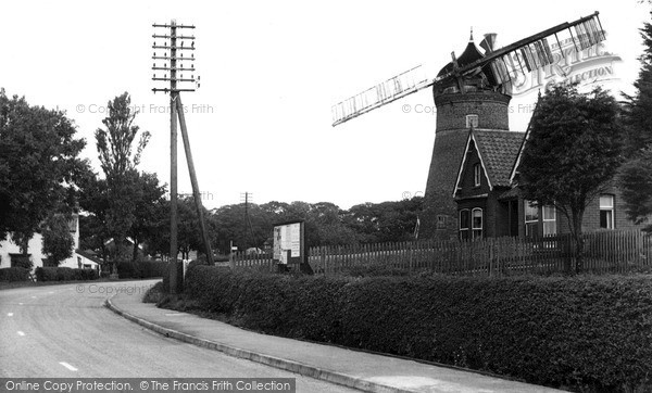Saltfleet,the Mill c1955,Lincolnshire