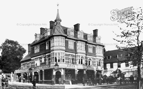 Photo of Sutton, the Cock Hotel 1898, ref. 41708
