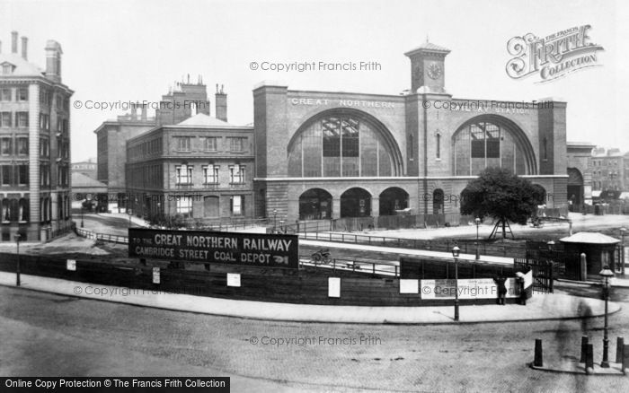 Photo of London, Kings Cross Station c1886, ref. L130067