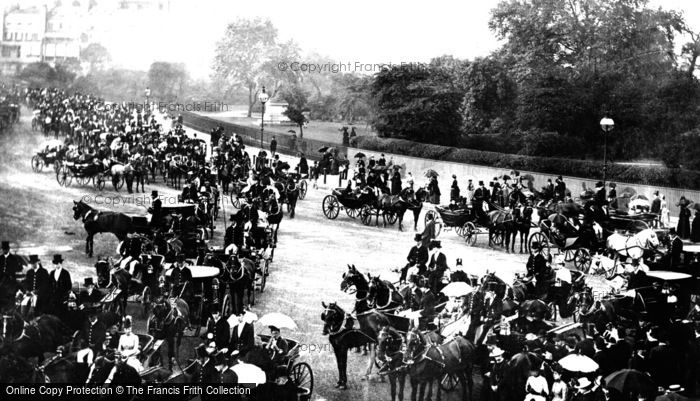 Photo of London, Hyde Park 1890, ref. L130105