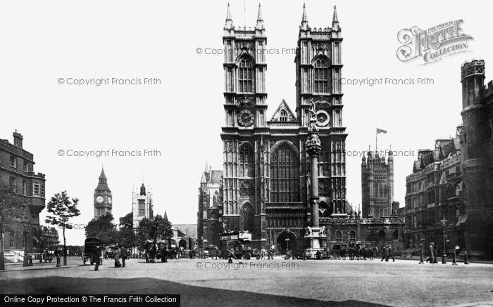 Photo of London, Westminster Abbey 1908, ref. L130150