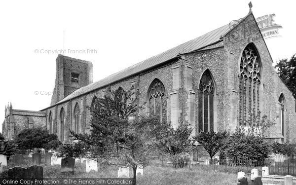 Photo of North Walsham, the Church 1921, ref. 70940