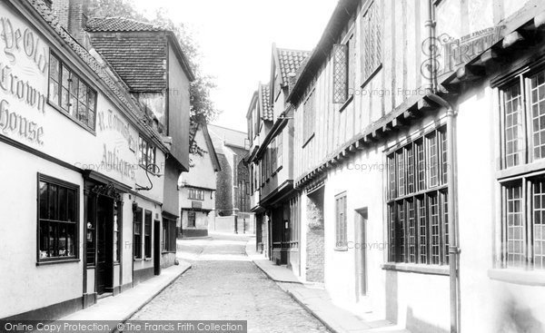Photo of Norwich, Elm Hill 1929, ref. 81805