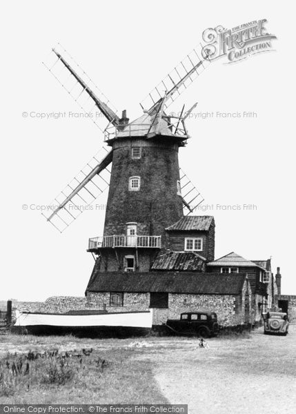 Cley-next-the-Sea,the Old Windmill c1955,Norfolk