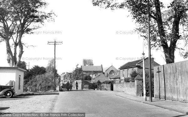 Photo of North Walsham, New Road c1955, ref. n42011