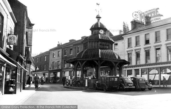 Photo of North Walsham, The Old Clock Tower c1955, ref. n42023