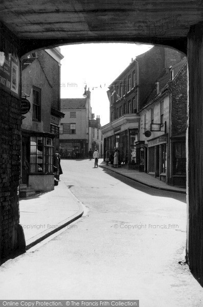 Photo of North Walsham, an Old Bit c1955, ref. n42025