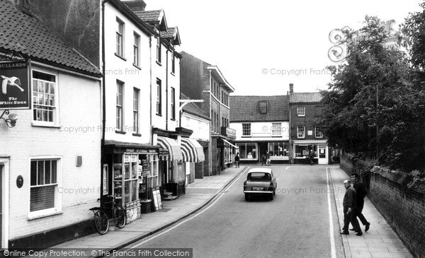 Photo of North Walsham, Church Street c1955, ref. n42051