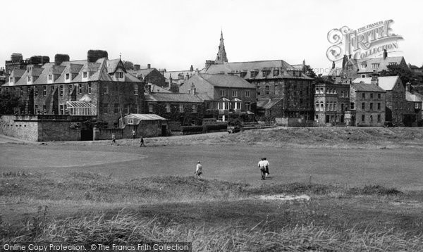 Photo of Alnmouth, Marine Drive from the Links c1965, ref. A222021