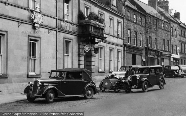Photo of Alnwick, Cars c1955, ref. A223007X