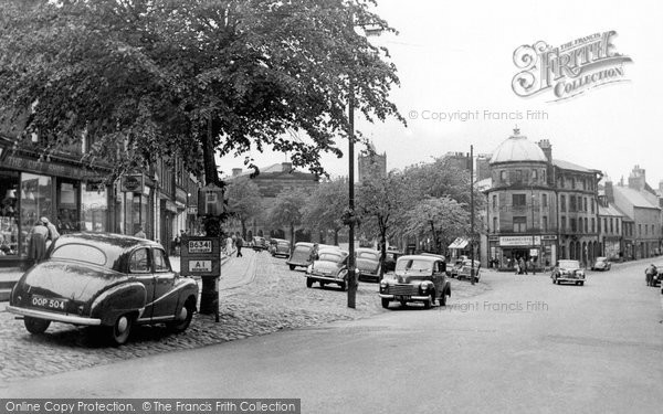 Photo of Alnwick, Bondgate Hill c1955, ref. A223019