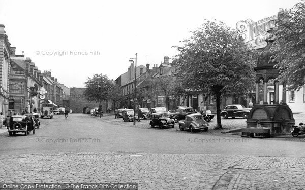 Photo of Alnwick, Bondgate Hill c1955, ref. A223020