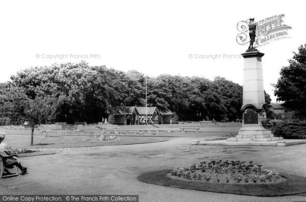 Photo of Ashington, the Park c1955, ref. A224032