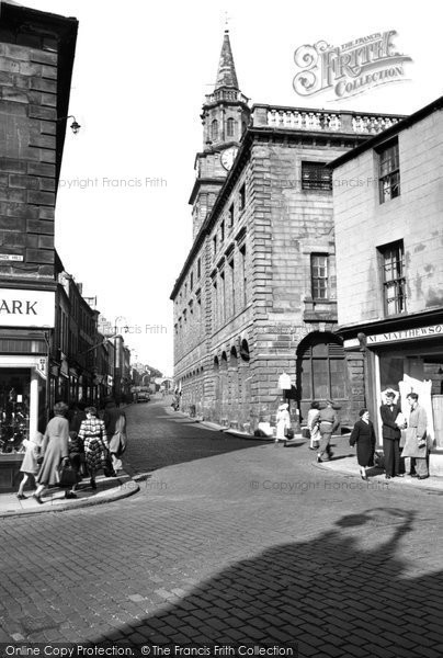Photo of Berwick-Upon-Tweed, Town Hall 1954, ref. B305009