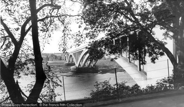 Photo of Berwick-Upon-Tweed, the Royal Tweed Bridge c1955, ref. B305013