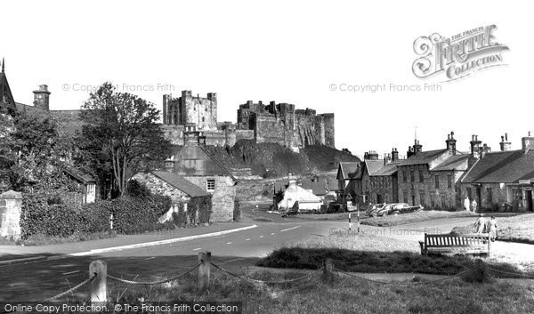 Photo of Bamburgh, the Village and Castle 1954, ref. B547022