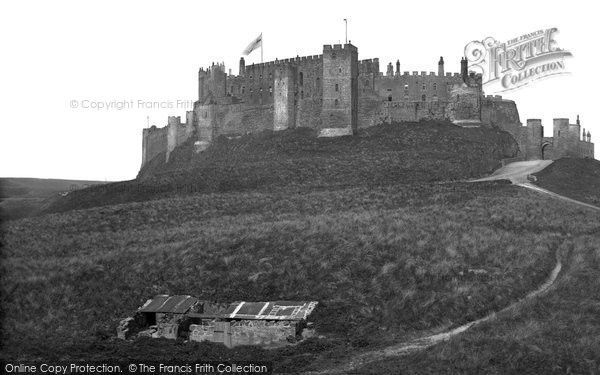 Photo of Bamburgh, Castle c1880, ref. B547301