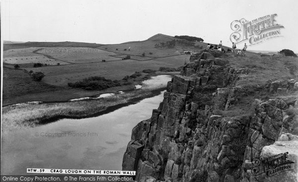 Photo of Bardon Mill, Crag Lough on the Roman Wall c1960, ref. B548002